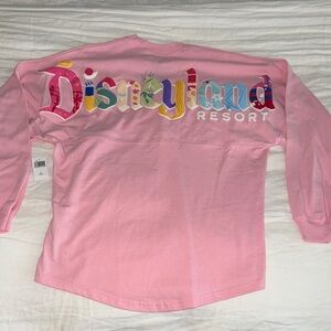 Disneyland Pink Long Sleeve Women's Tee